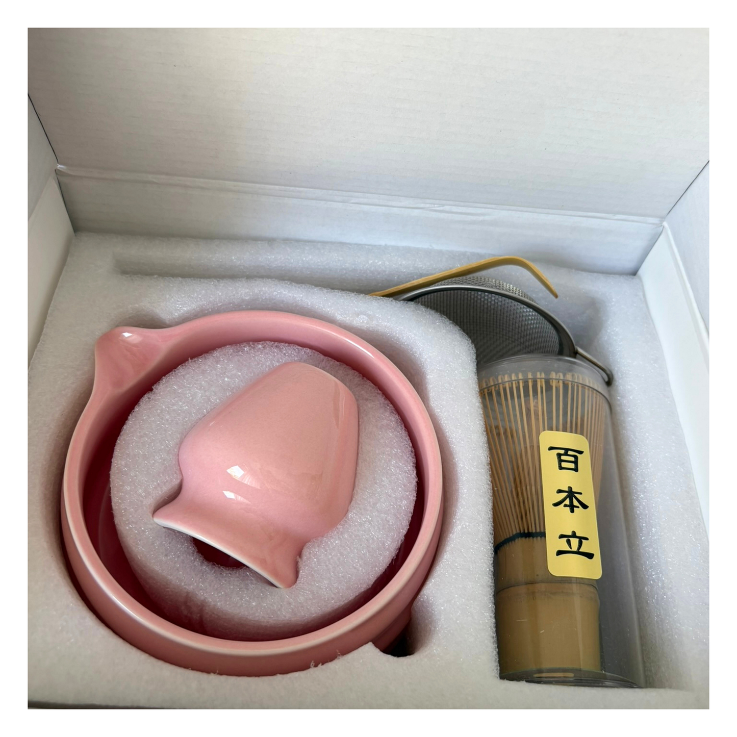 The Matcha Ritual Kit (5 Piece Set) - Blush Pink
