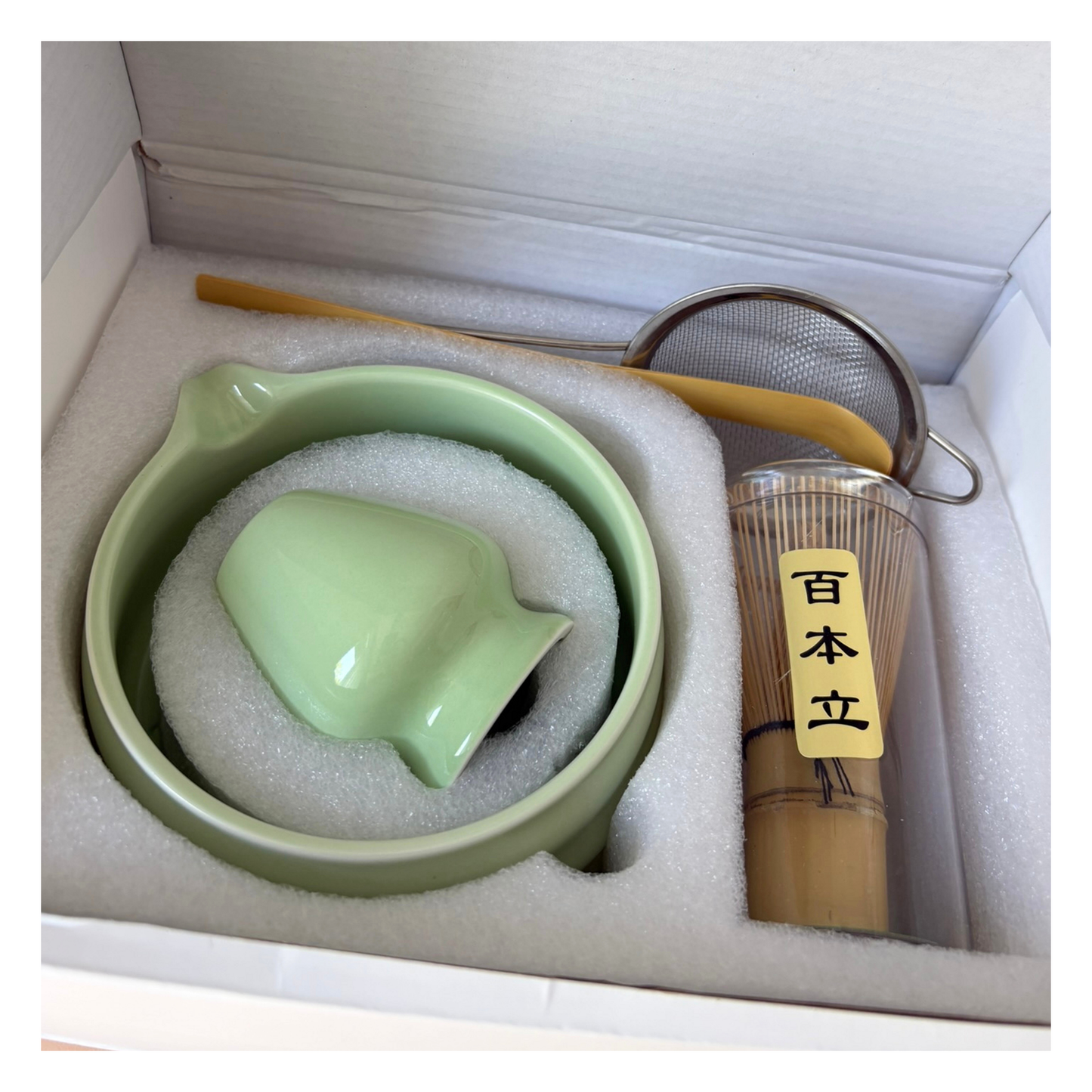 The Matcha Ritual Kit (5 Piece Set) - Matcha Green